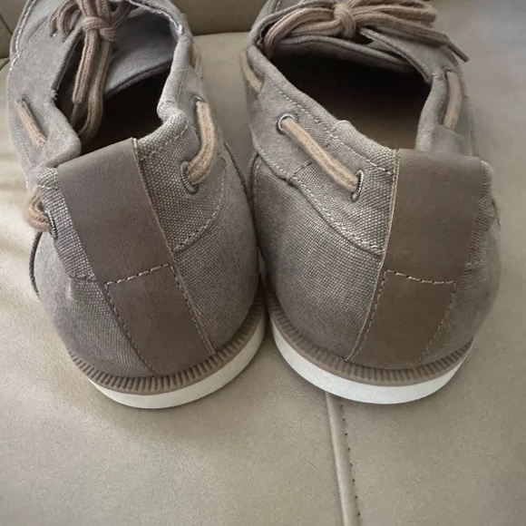 Goodfellow & Co Size 13 ~ Gray Brown ~ Rice ~ Lace Up ~ Boat Shoes ~ Casual - Picture 3 of 7